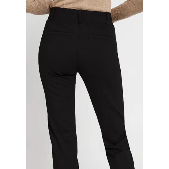 Betabrand Women's Classic Dress Pants Yoga Pants Black Straight Pull Up Stretch - Picture 4 of 10
